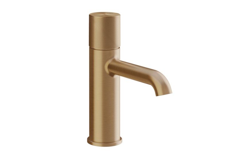 GESSI HABITO DIAMANTATO Смеситель для раковины, БЕЗ ДК, Warm Bronze Br. PVD арт. 35371