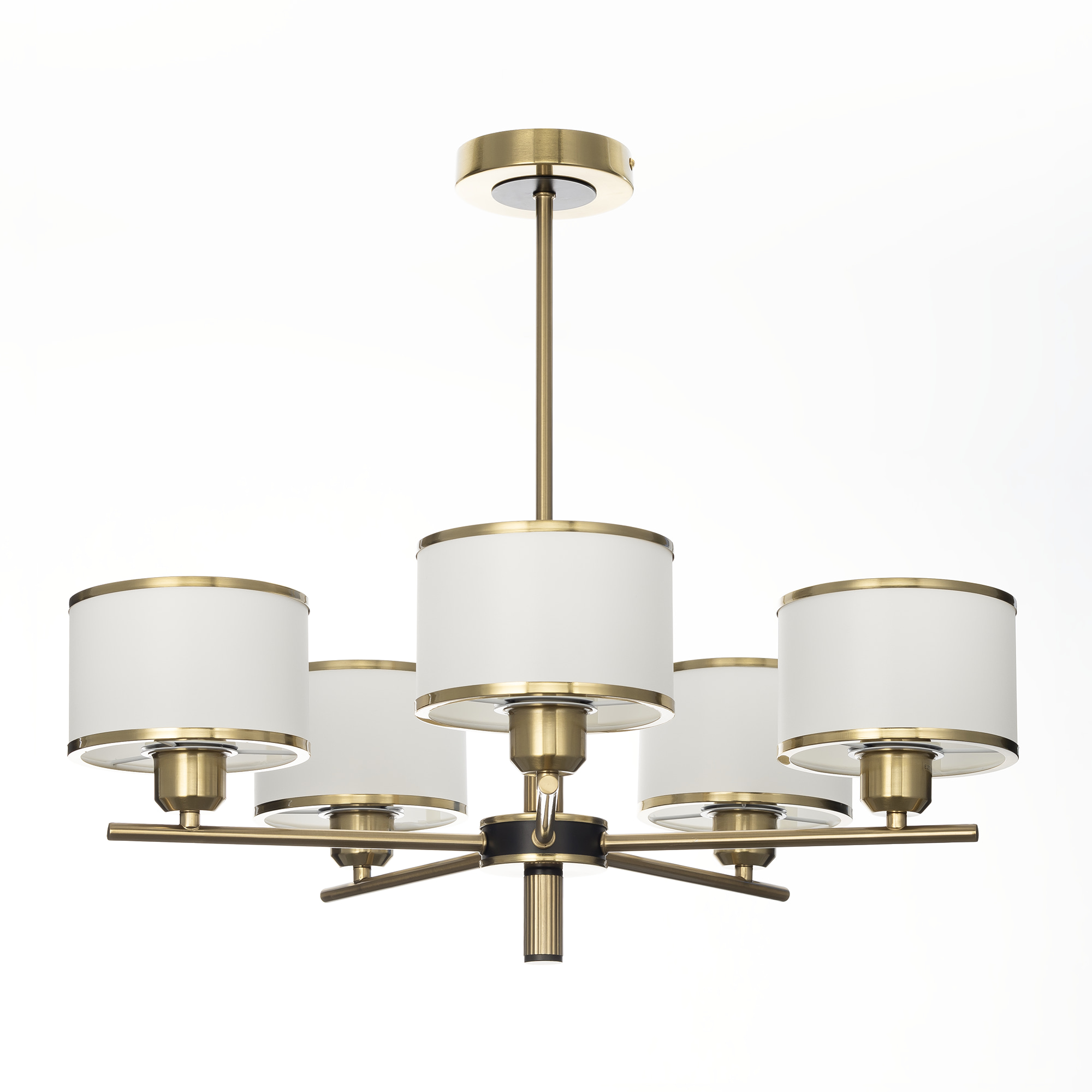 Citilux ALTON CL421253 Люстра на штанге с абажурами Бронза арт. 89204