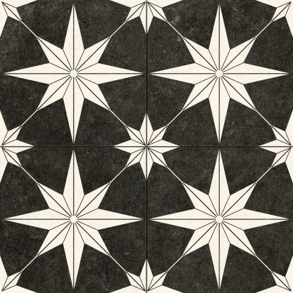 Керамогранит STAR Black Pre.(Navarti) 45x45 арт. 122701