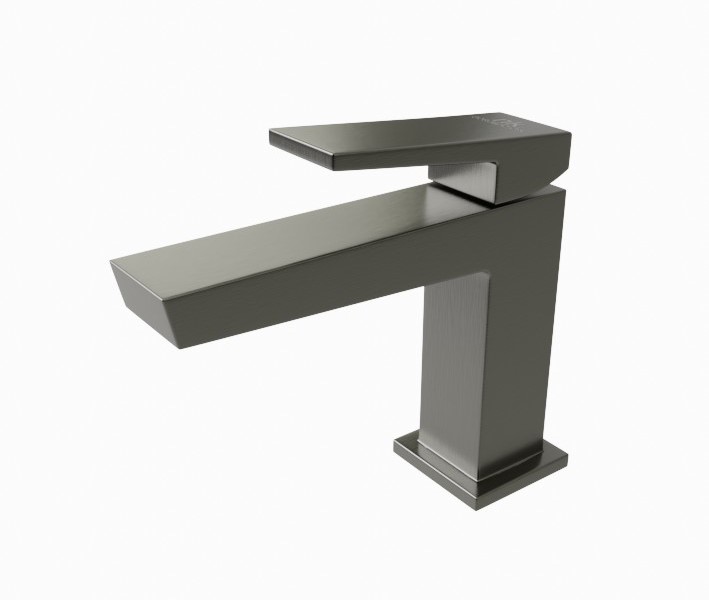 NOKEN SQUARE Однорычажный смеситель для раковины, БЕЗ ДК, браш. титан арт. 35413