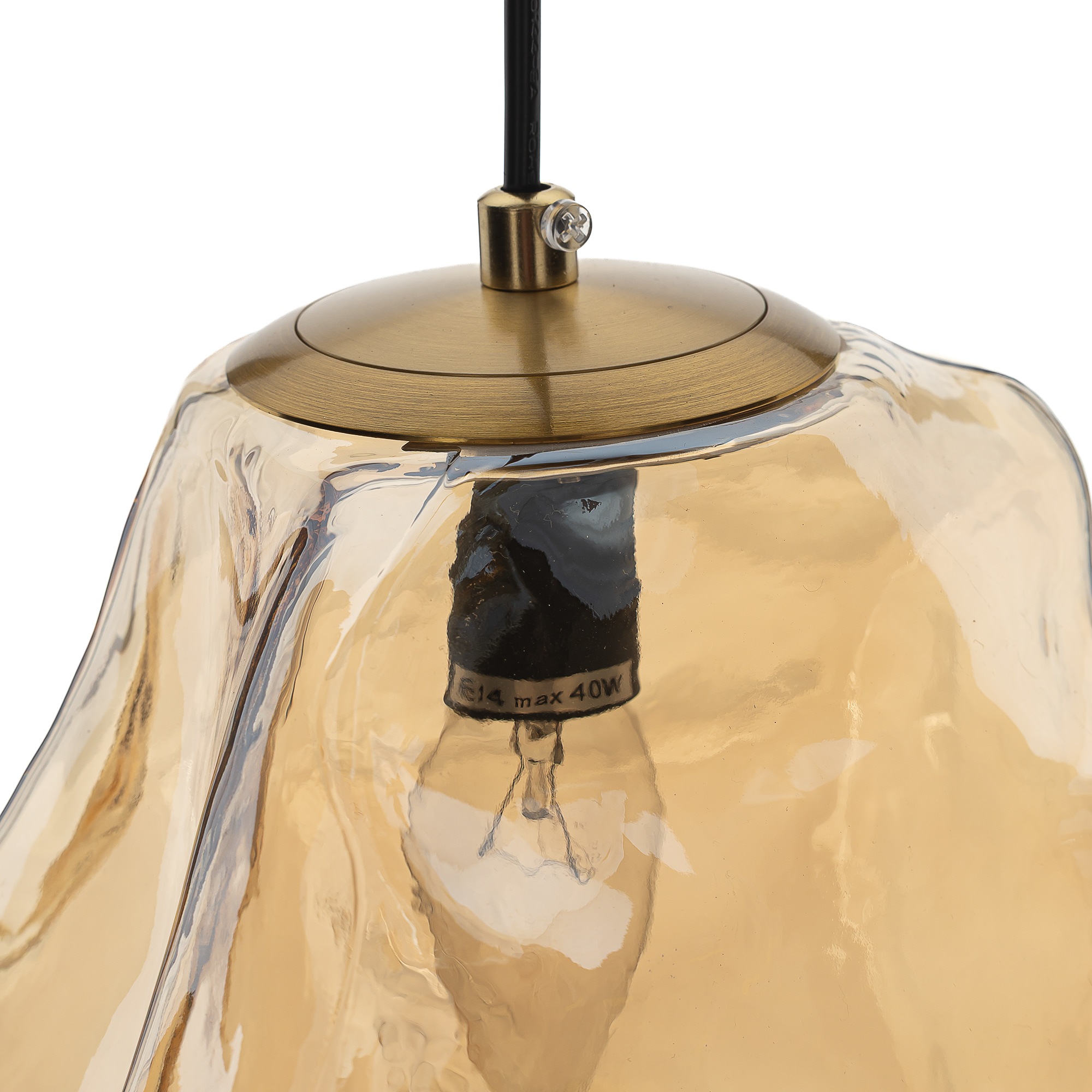 Citilux ROCKA CL247086 Подвесной светильник Янтарный арт. 94203