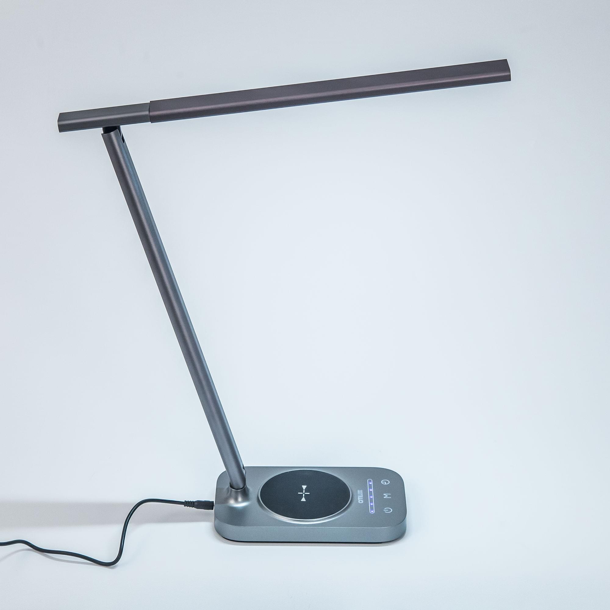 Citilux Ньютон CL803052 LED Настольный светильник USB Qi арт. 126339