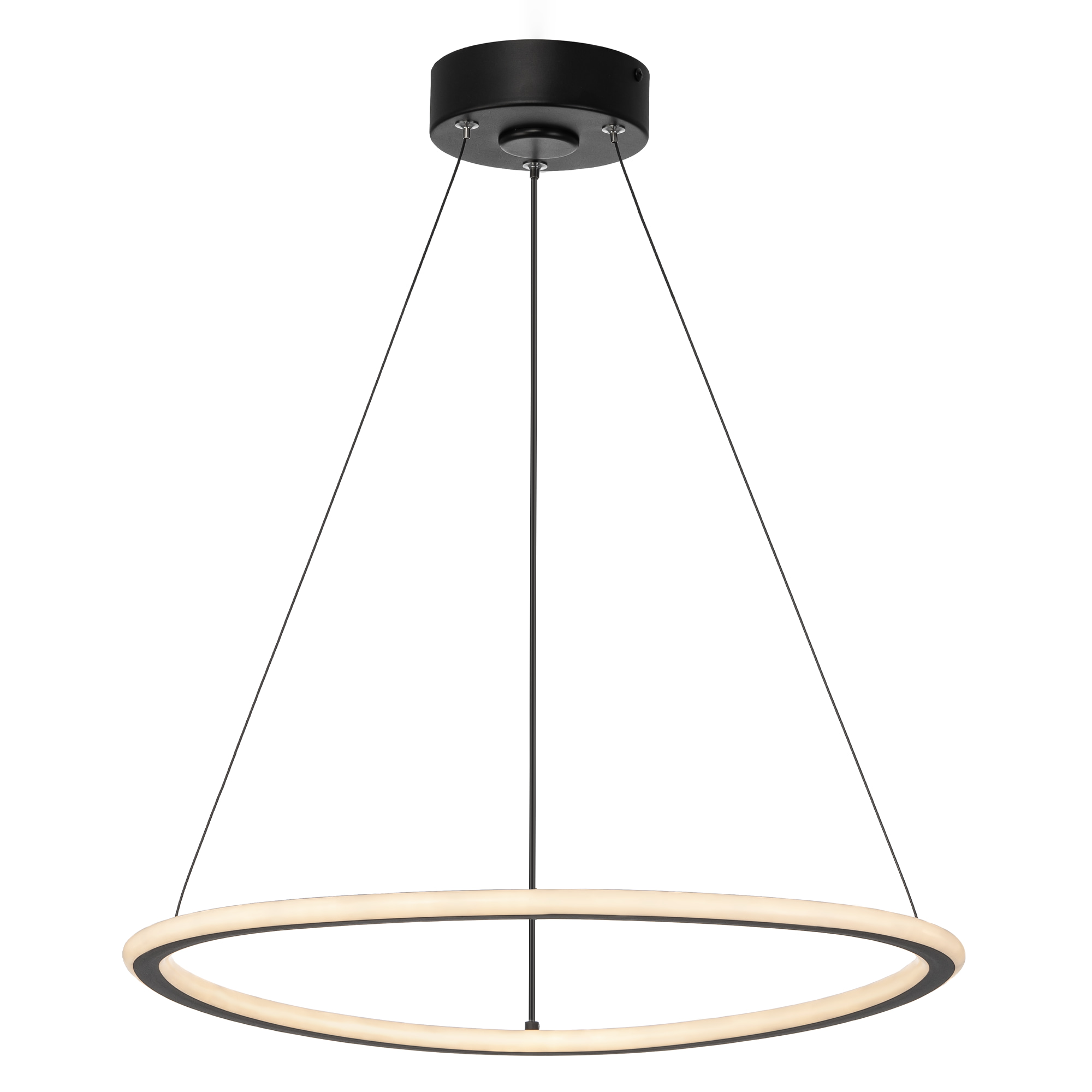 Citilux TRIO CL215B051 LED Люстра подвесная с пультом Чёрная арт. 89390