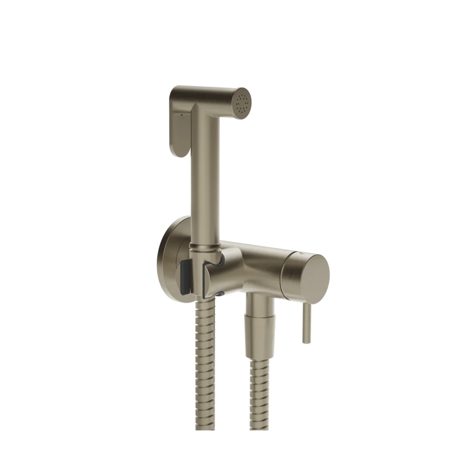 GESSI INVERSO Гигиенический душ со смесителем, 149 Finox Brushed Nickel арт. 39918
