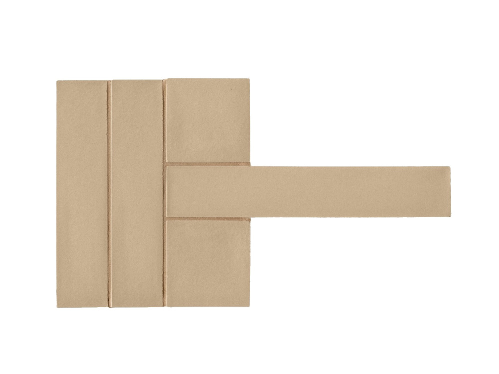 MUTINA WEAVING CREAM SI FANG 35.7х20.3 арт. 87972