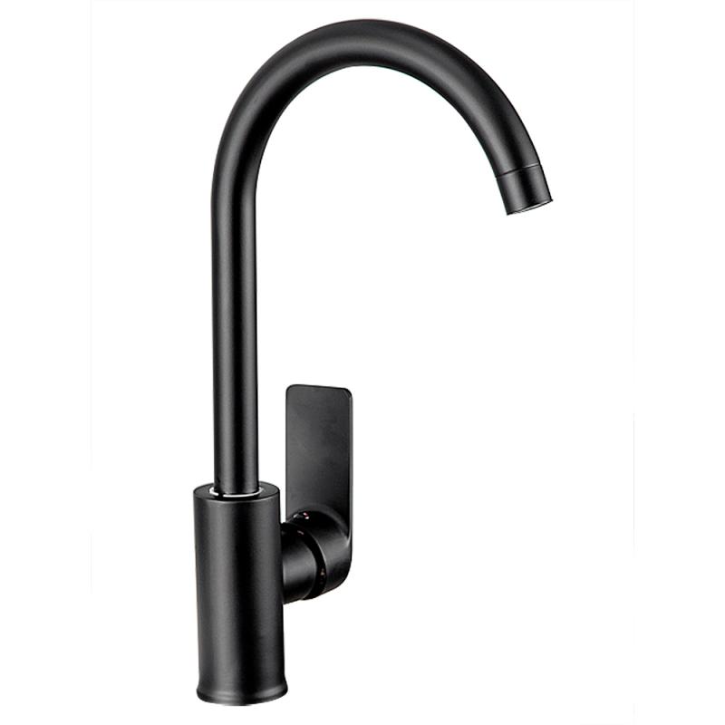 Смеситель для кухни FRUD R42158-6, черный арт. 172711