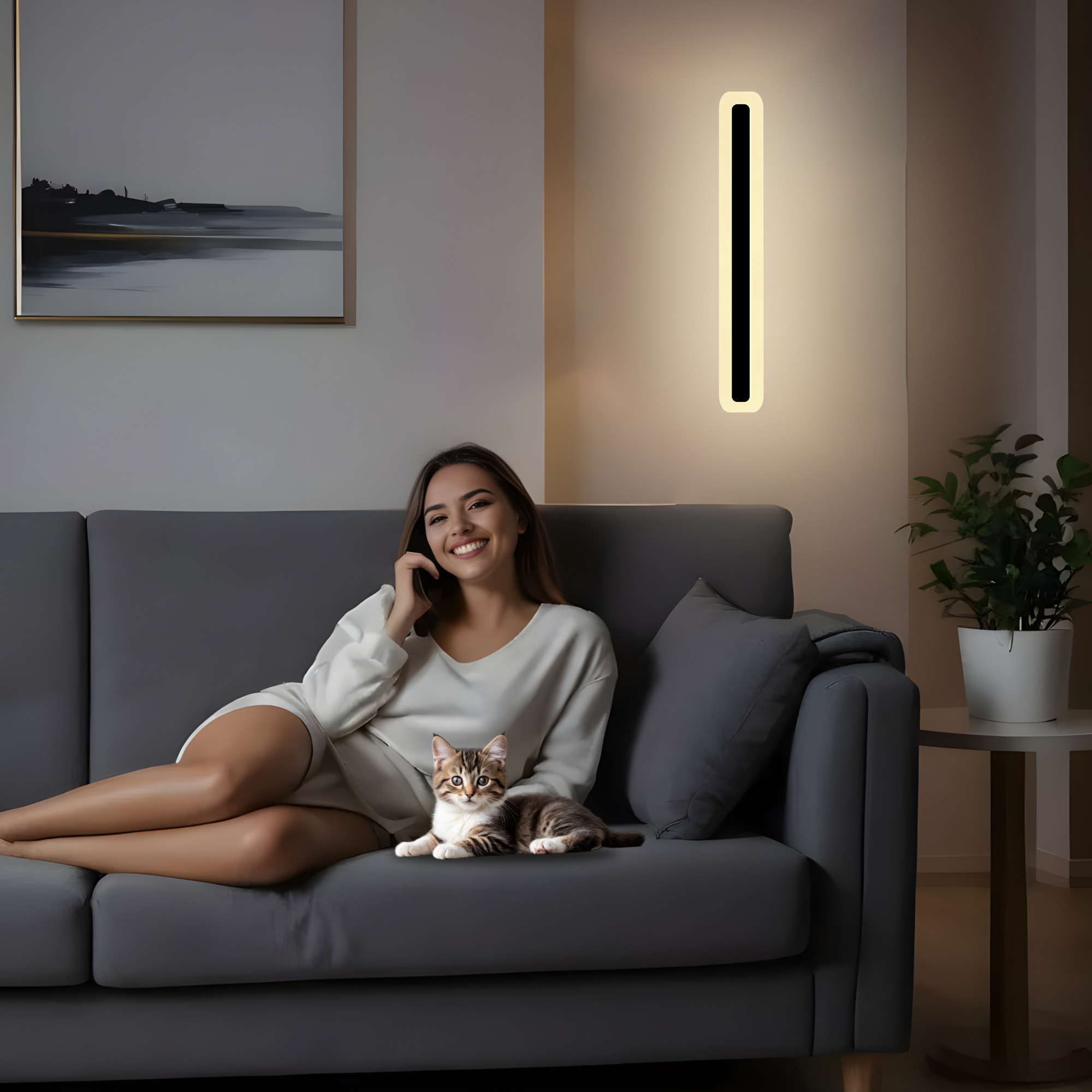 Citilux Тринити CL238561 Настенный светодиодный светильник Чёрный арт. 88987