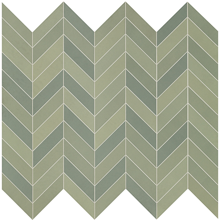 MUTINA MEWS GREEN CHEVRON 5.5х19.6 арт. 87501