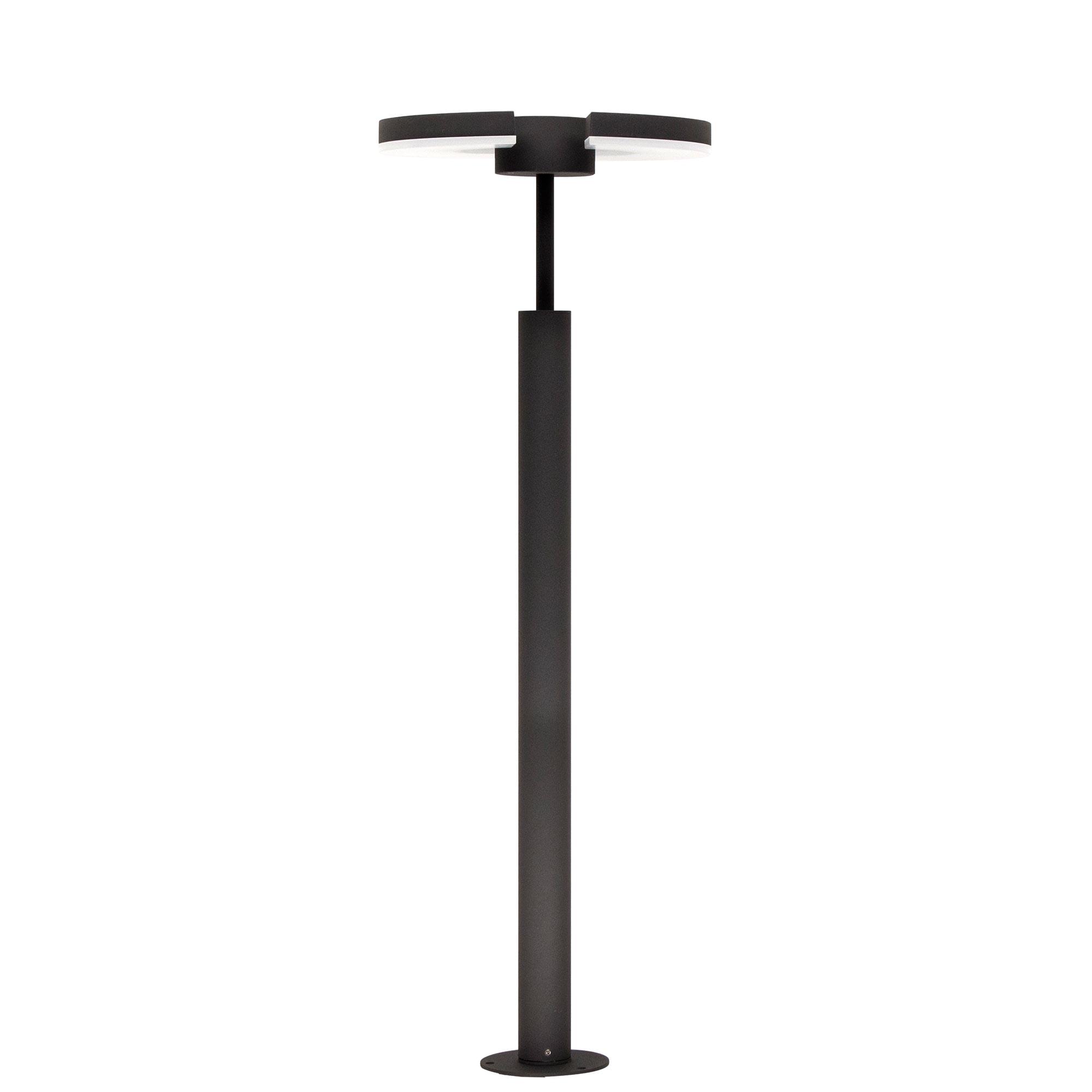 Citilux GARDA CLU03B2 LED Уличный парковый светильник поворотный Графит арт. 88108