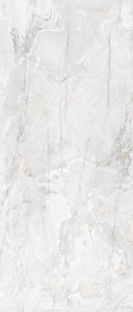 Керамогранит  ONYX&MORE WHITE ONYX SATIN 6MM R 120x280 арт. 84021