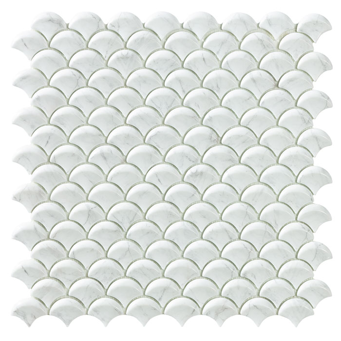 VIDREPUR MARBLES CARRARA GREY MT (3.6х2.9) 32.4х31.7 арт. 40777