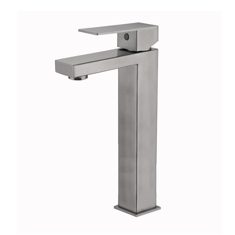 Смеситель для раковины Haiba HB11803-2, сталь арт. 162438