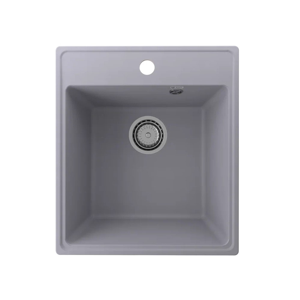 Кухонная мойка Ulgran Quartz Forte 425-05, бетон арт. 184731