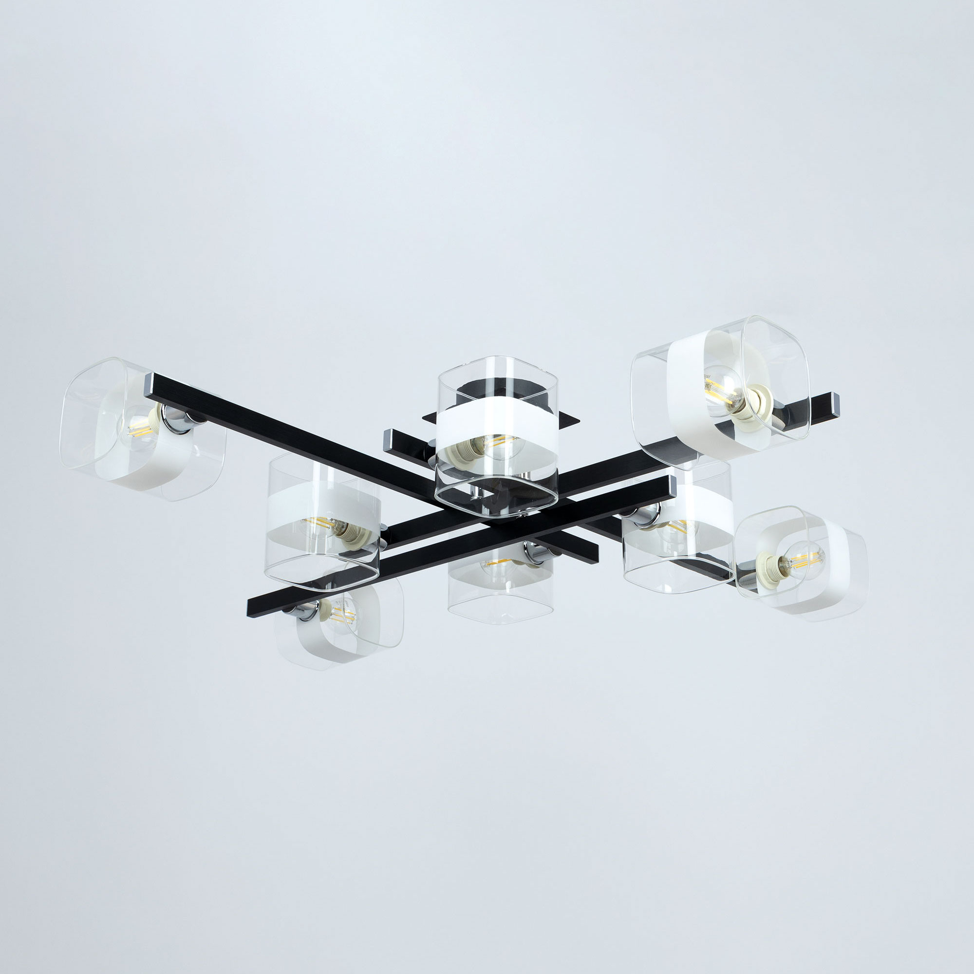 Citilux Вирта CL139282 Люстра потолочная Чёрная арт. 88871