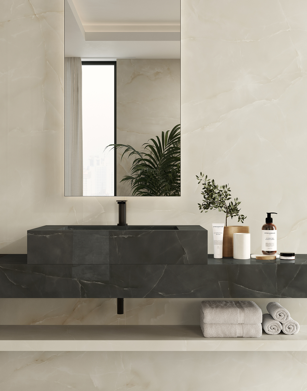 Marvel Onyx Noir 60x120 Lapp. арт. 80015