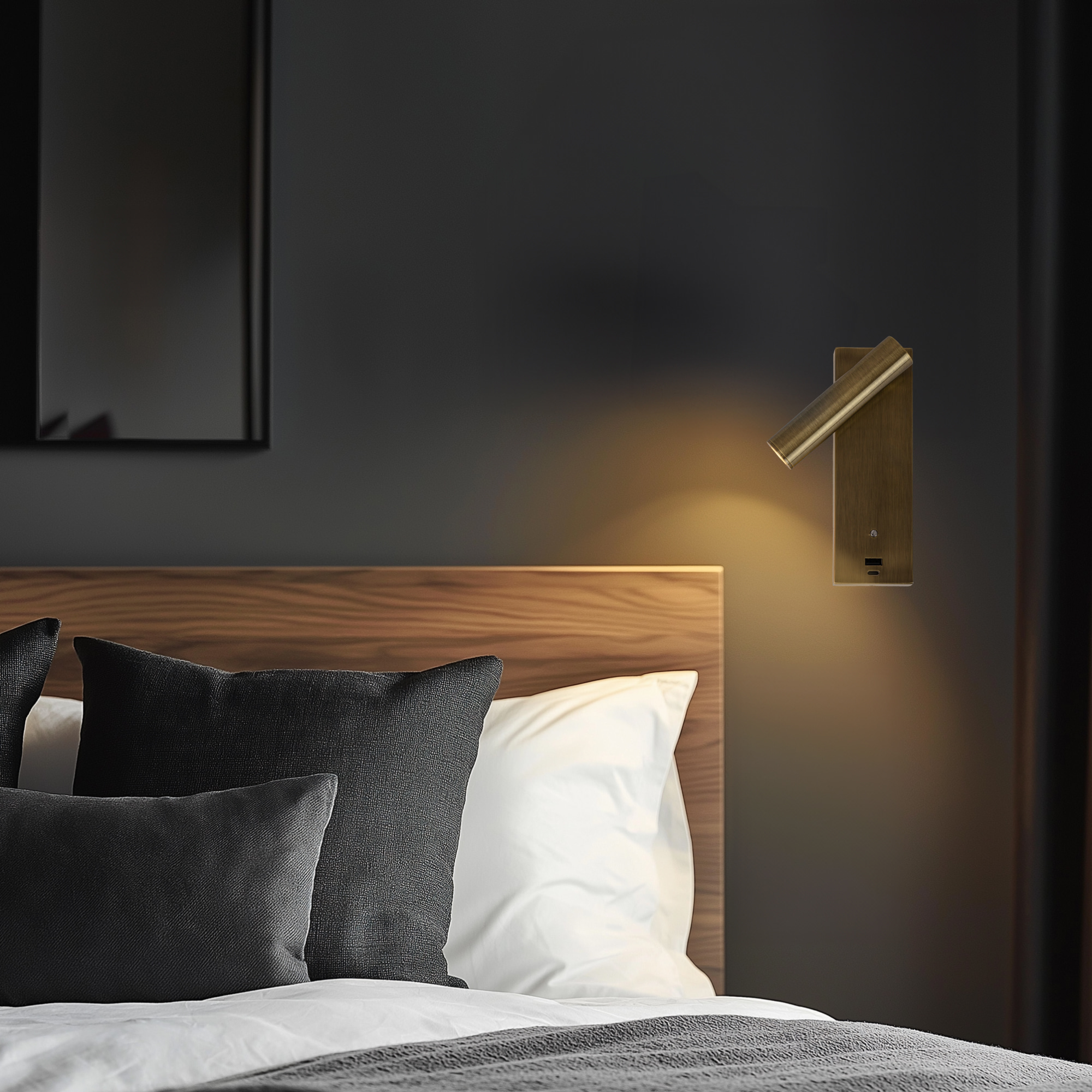 Citilux Декарт CL704433 LED USB Светильник с выключателем Бронза арт. 89375