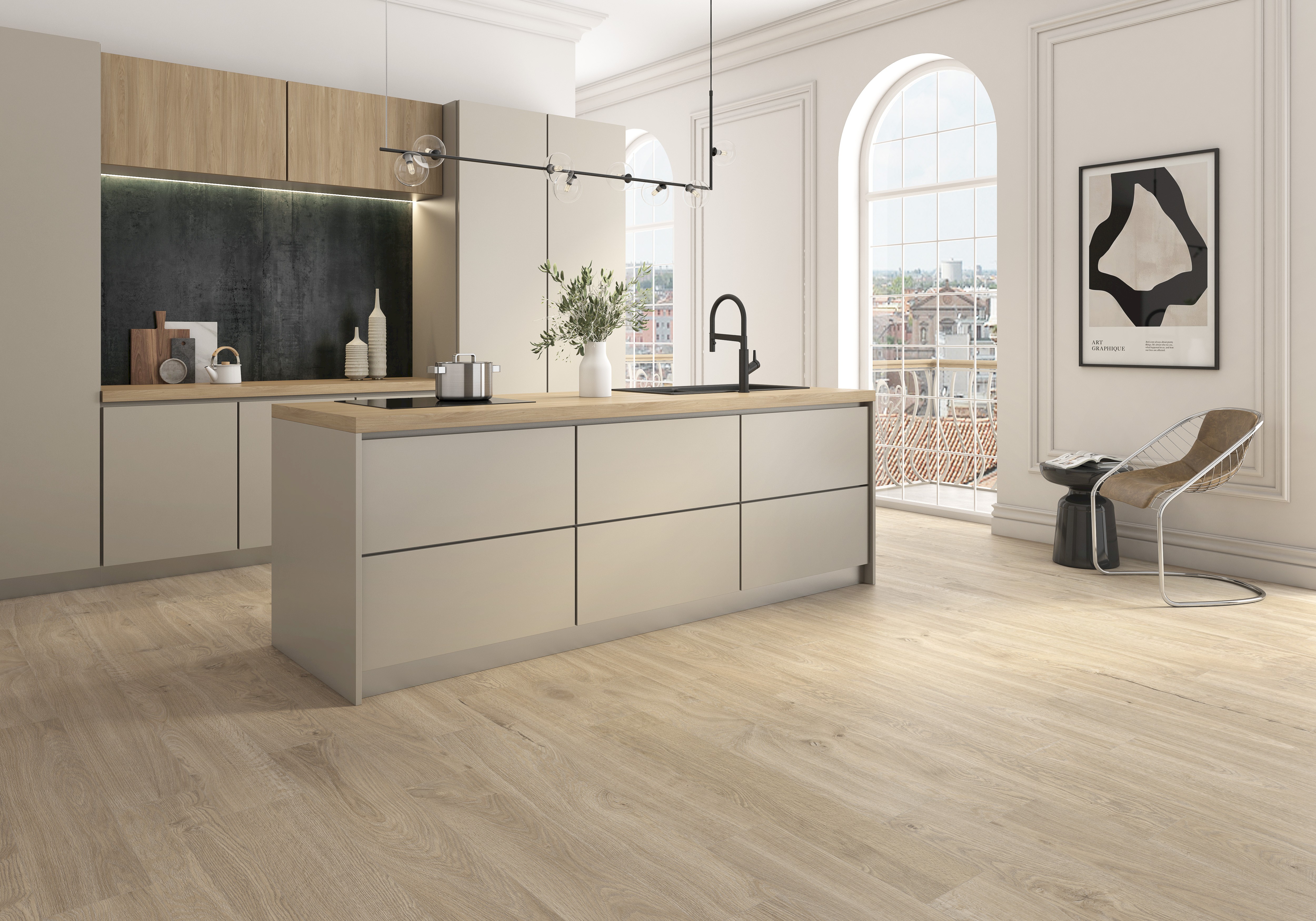 Плитка Geotiles Lenox Nut 20x120 (F) (1,68 кв.м.) арт. 53126