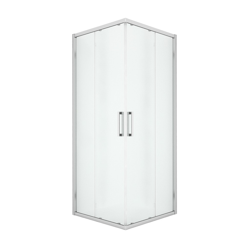 NEW TRENDY NEW PRAKTIC Душевое ограждение 100x100x195 см, хром/прозрачное 6 мм арт. 32737