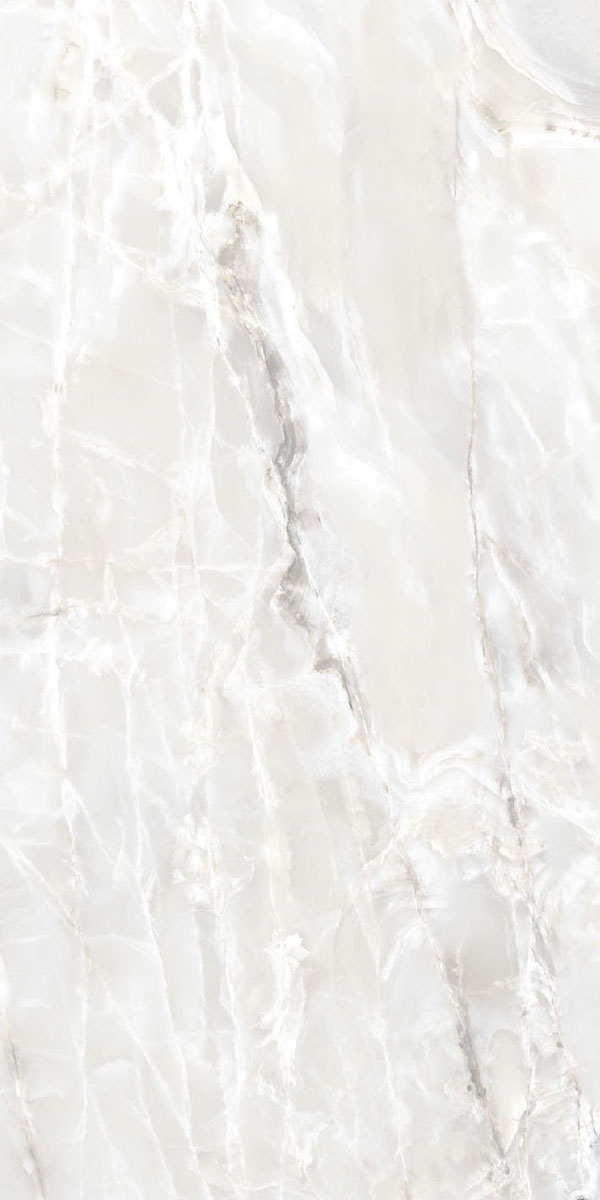 Керамогранит  ONYX&MORE WHITE BLEND GLO 6MM R  60x120 арт. 84052