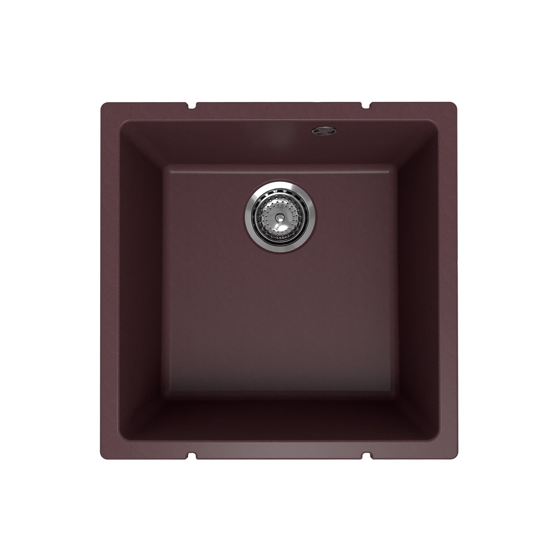 Кухонная мойка Ulgran Quartz Under 400-06, трюфель арт. 185240