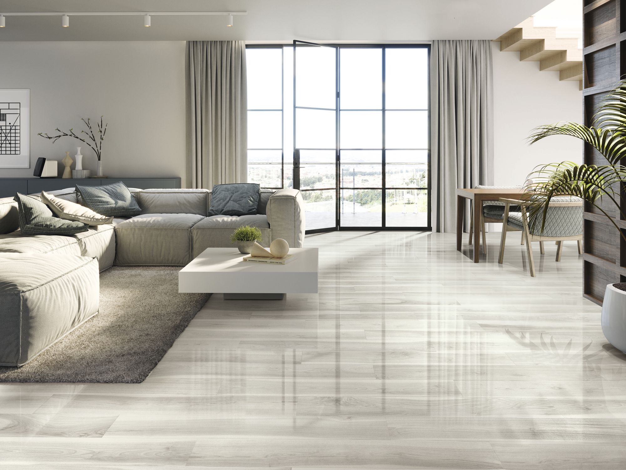 Плитка Baldocer Vancouver Snow Pulido 20x120 (0,96 кв.м.) арт. 52783