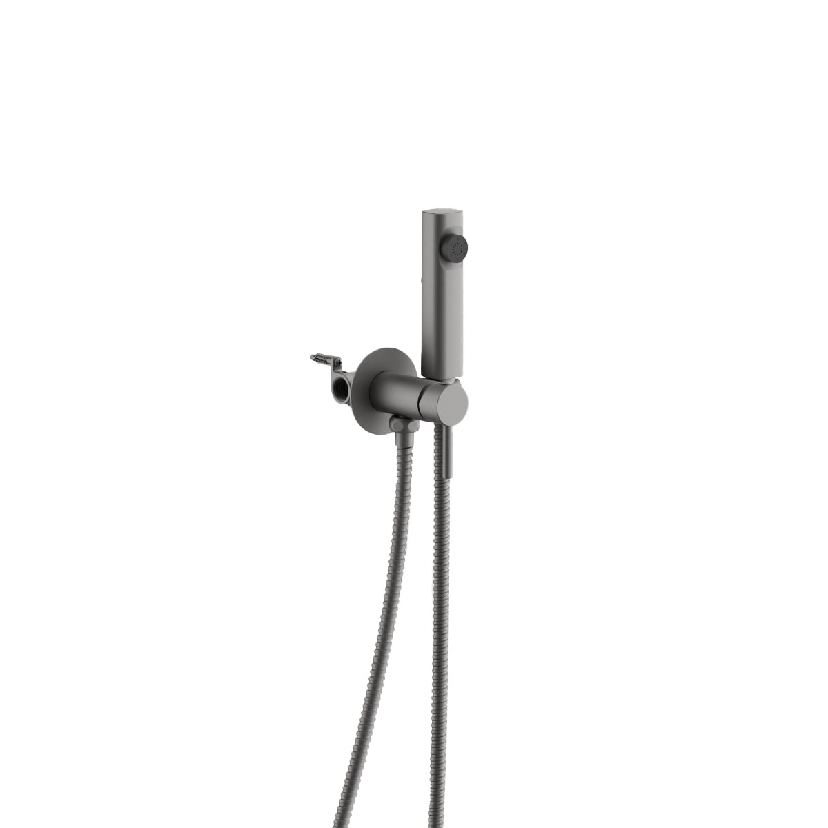 Гигиенический душ со смесителем BELZ B55804-3, оружейная сталь арт. 189459