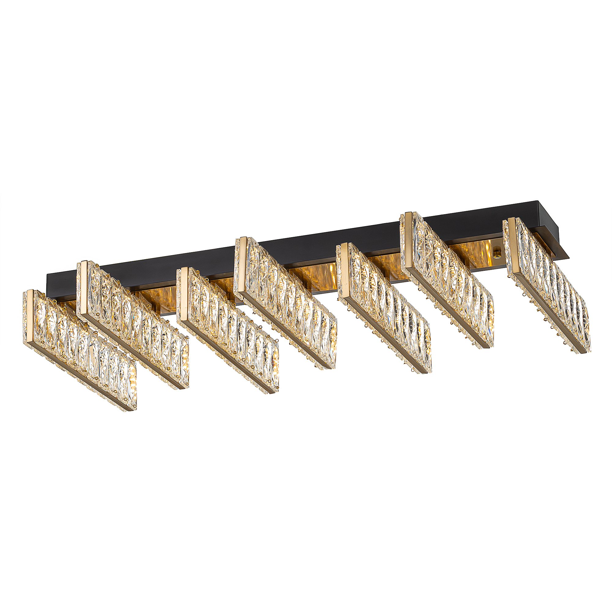 Citilux PALANT CL325272 LED Люстра хрустальная Чёрный+Бронза арт. 89628