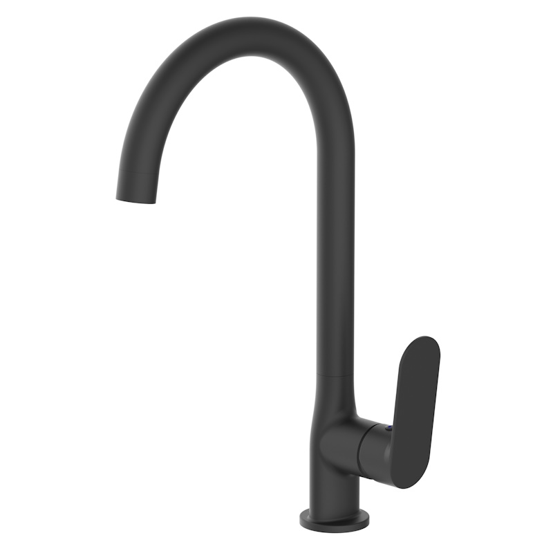 Смеситель для кухни Voda Shore Black SHR519B, черный арт. 171769