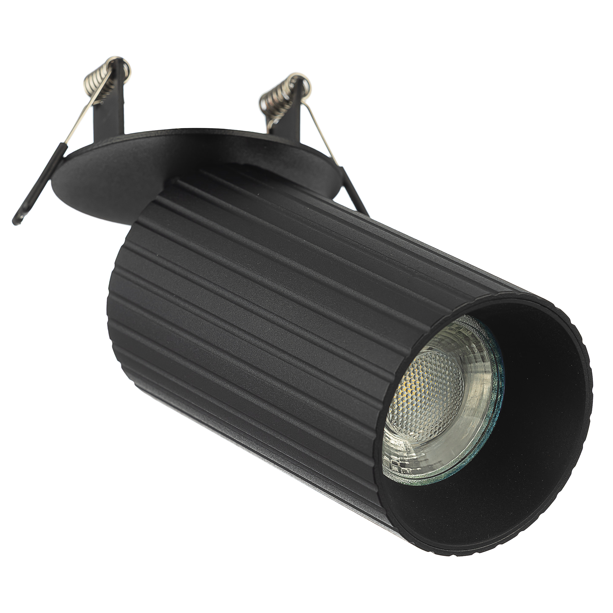 Citilux AXEL CL512D11R Спот поворотный встраиваемый Чёрный Рифлёный арт. 129441
