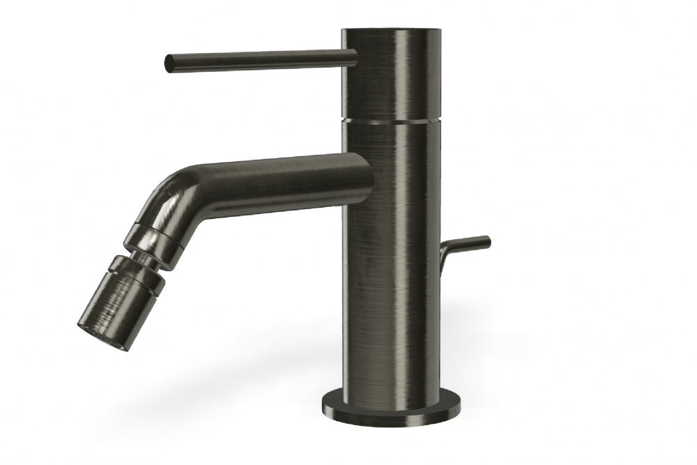 TREEMME Up+ Смеситель для биде, с ДК, CZ Brushed black chrome арт. 35648