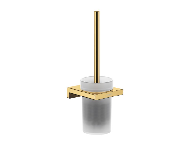 HANSGROHE AddStoris Ёршик туалетный настенный, матовое стекло/полир. золото арт. 30602