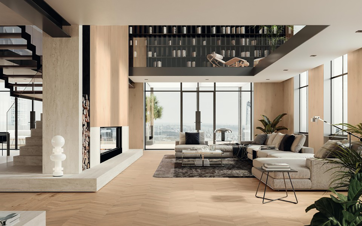 Log Bright Oak 120x278 - 6mm арт. 80341