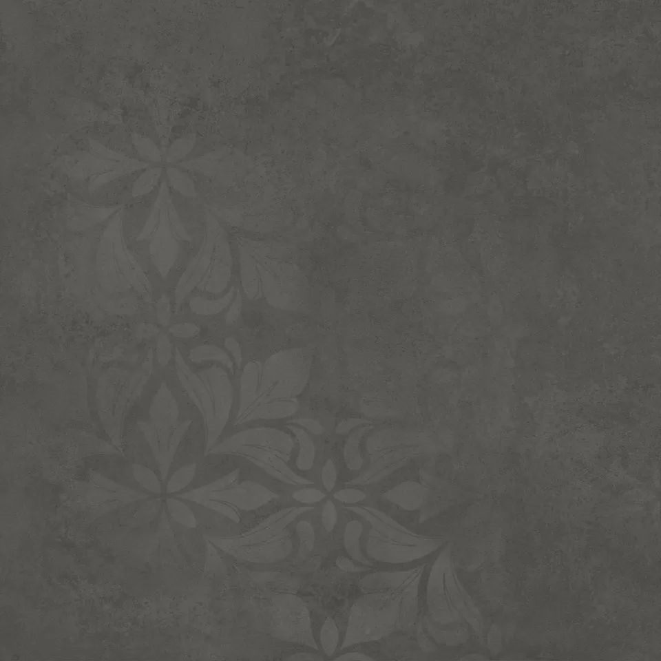 KM4040G0091N Хадду серый тёмный матовый декорированный 40,2x40,2x0,8 арт. 120345