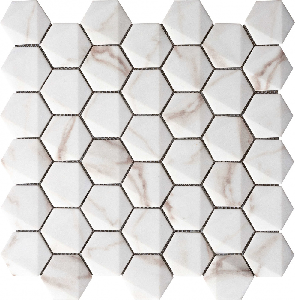 GRESPANIA HEXAGONAL CALACATA 34.6х30х8.7 арт. 41629