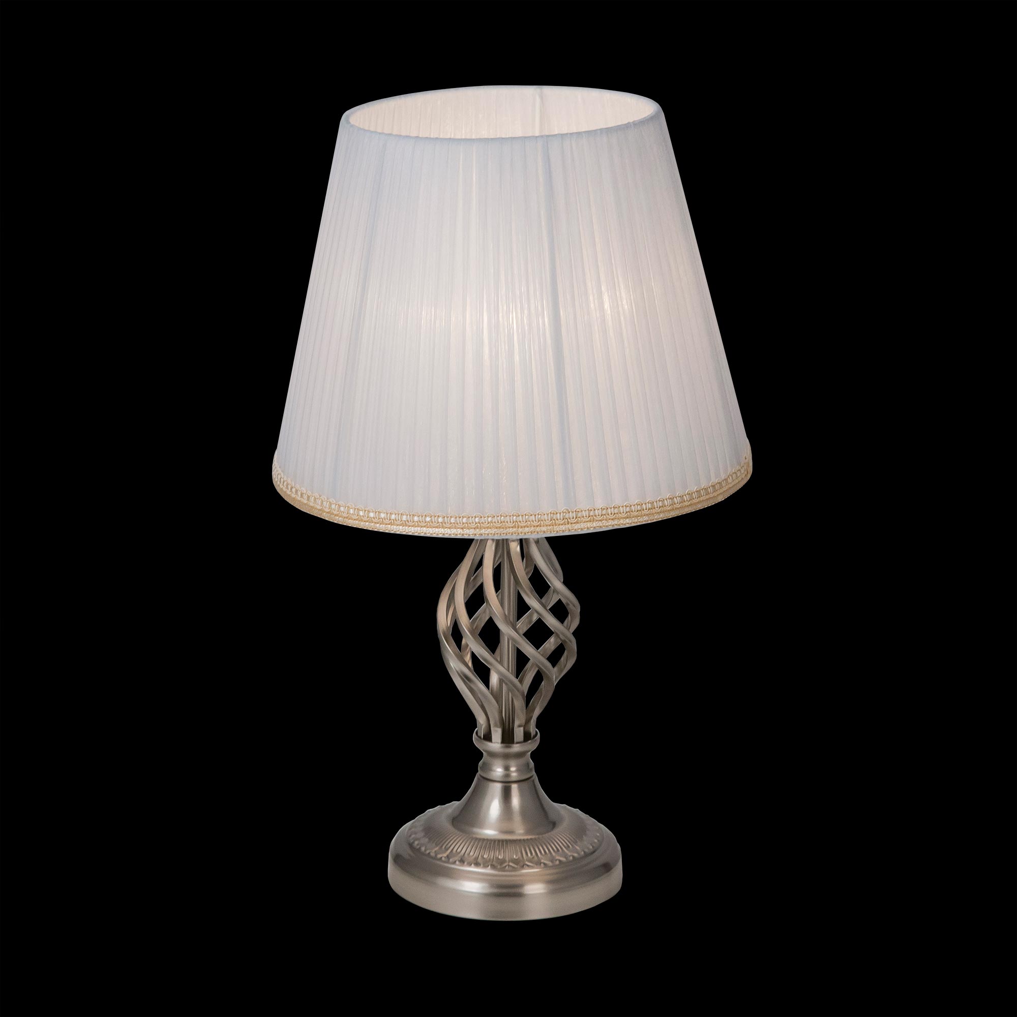 Citilux Вена CL402811 Настольная лампа с абажуром Хром арт. 88473