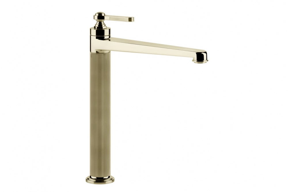 GESSI VENTI20 Cмеситель для раковины высокий, БЕЗ ДК, Brass PVD арт. 35288