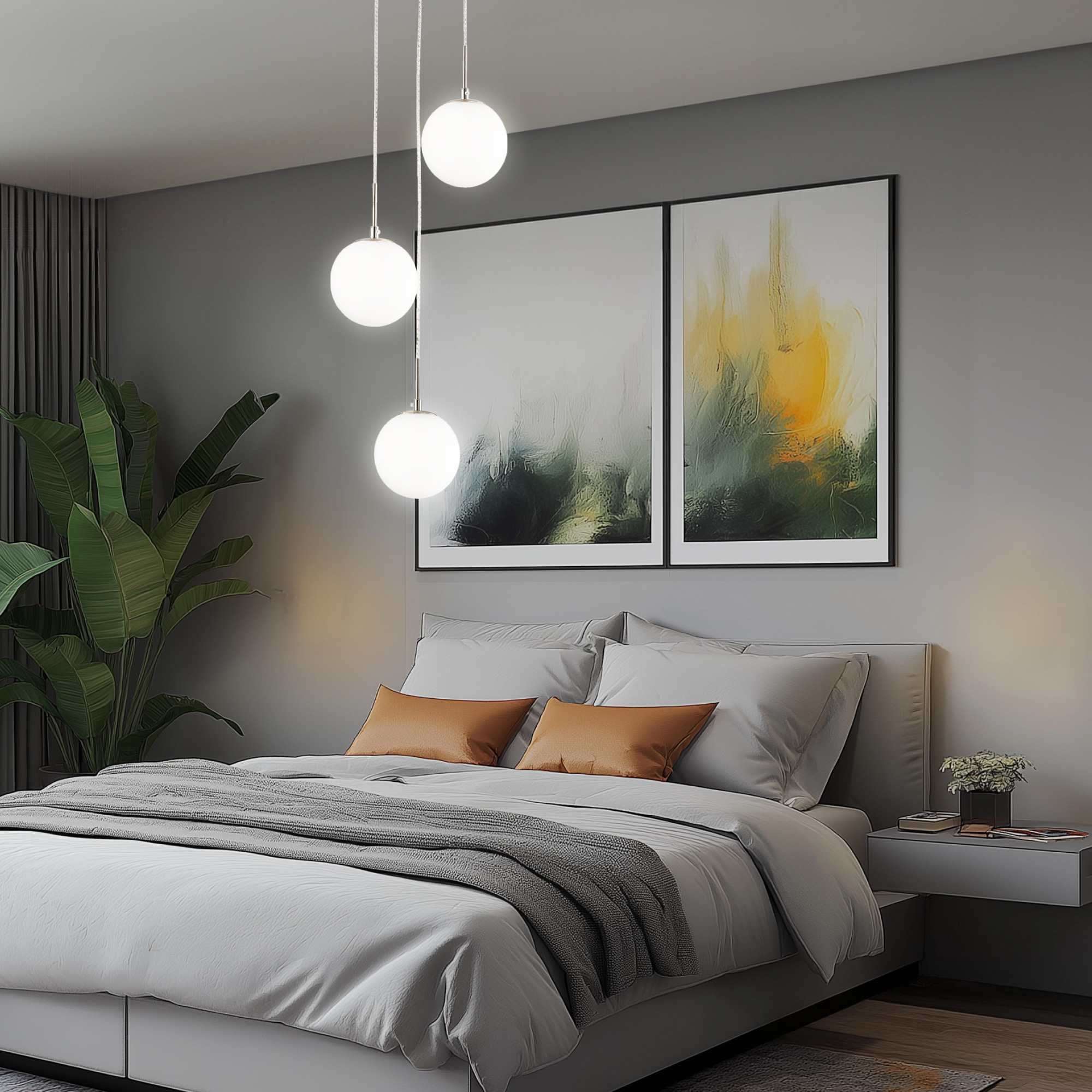 Citilux Томми CL102034 Подвесной светильник Матовый Хром арт. 88753