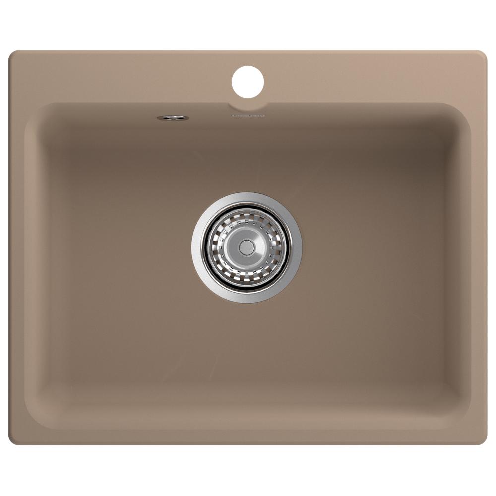 Кухонная мойка GranFest SMART 520, песочный арт. 186861