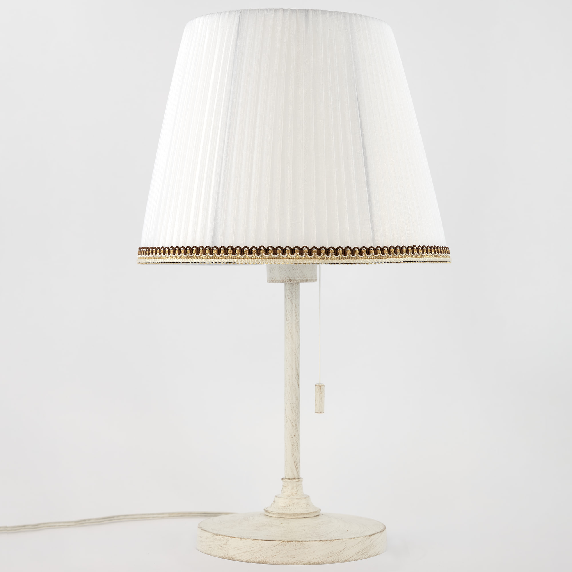 Citilux Линц CL402720 Настольная лампа патина с белым абажуром арт. 89004