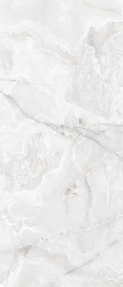 Керамогранит  ONYX&MORE WHITE ONYX SATIN 6MM R 120x280 арт. 84021