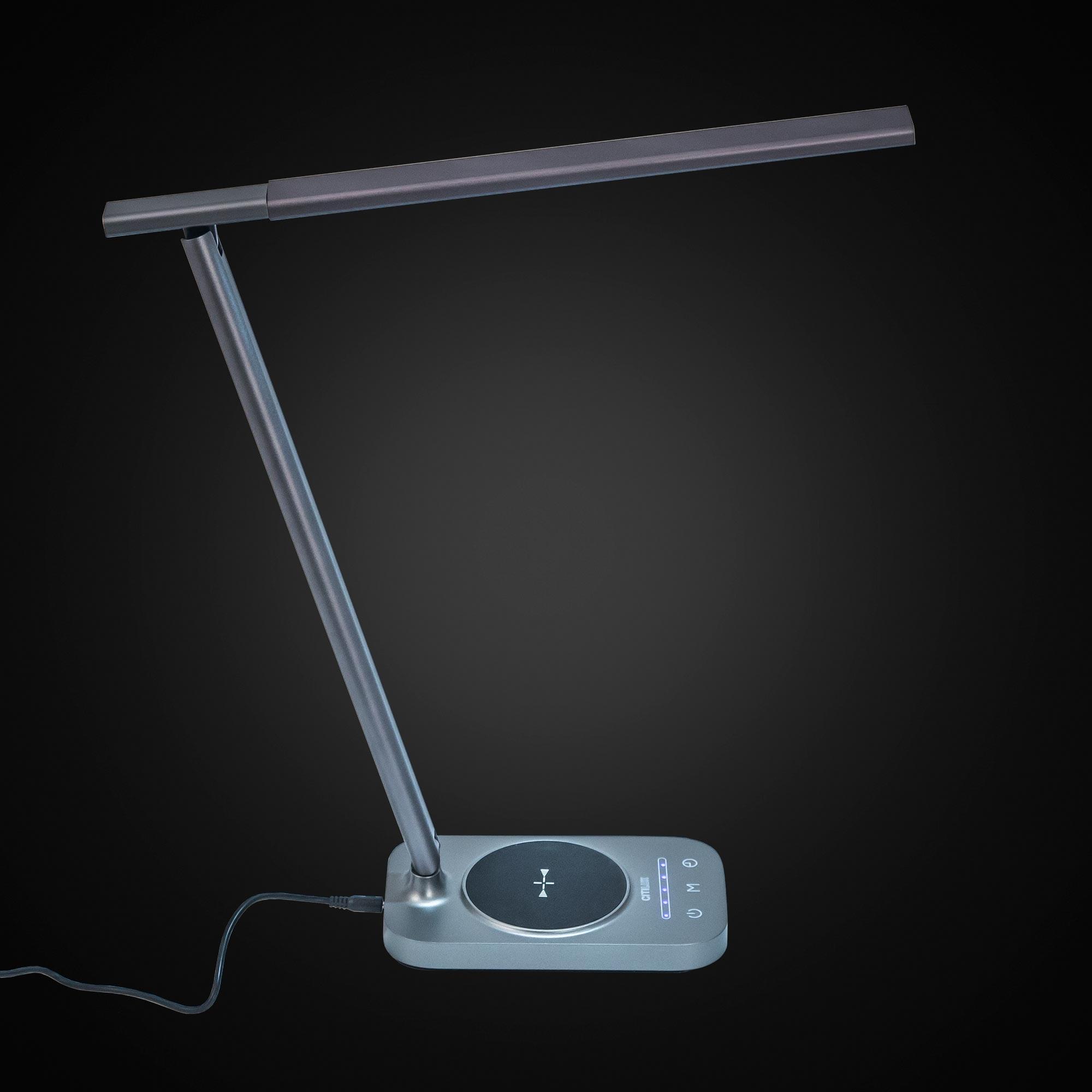 Citilux Ньютон CL803052 LED Настольный светильник USB Qi арт. 126339
