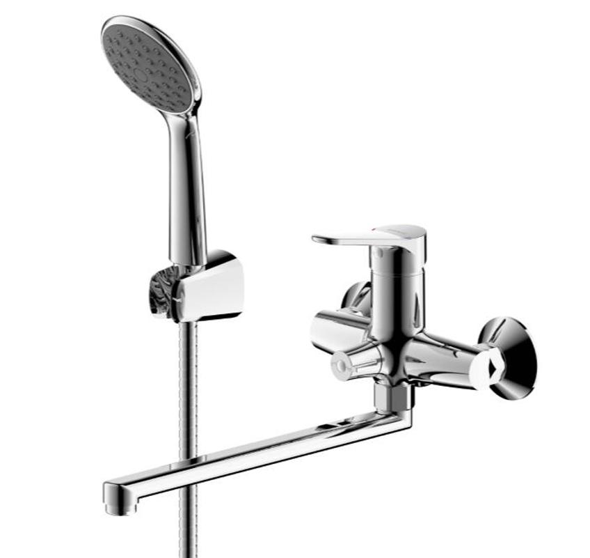 Смеситель для ванны Bravat Emeralda F6135147CP-LB-RUS, хром арт. 167486