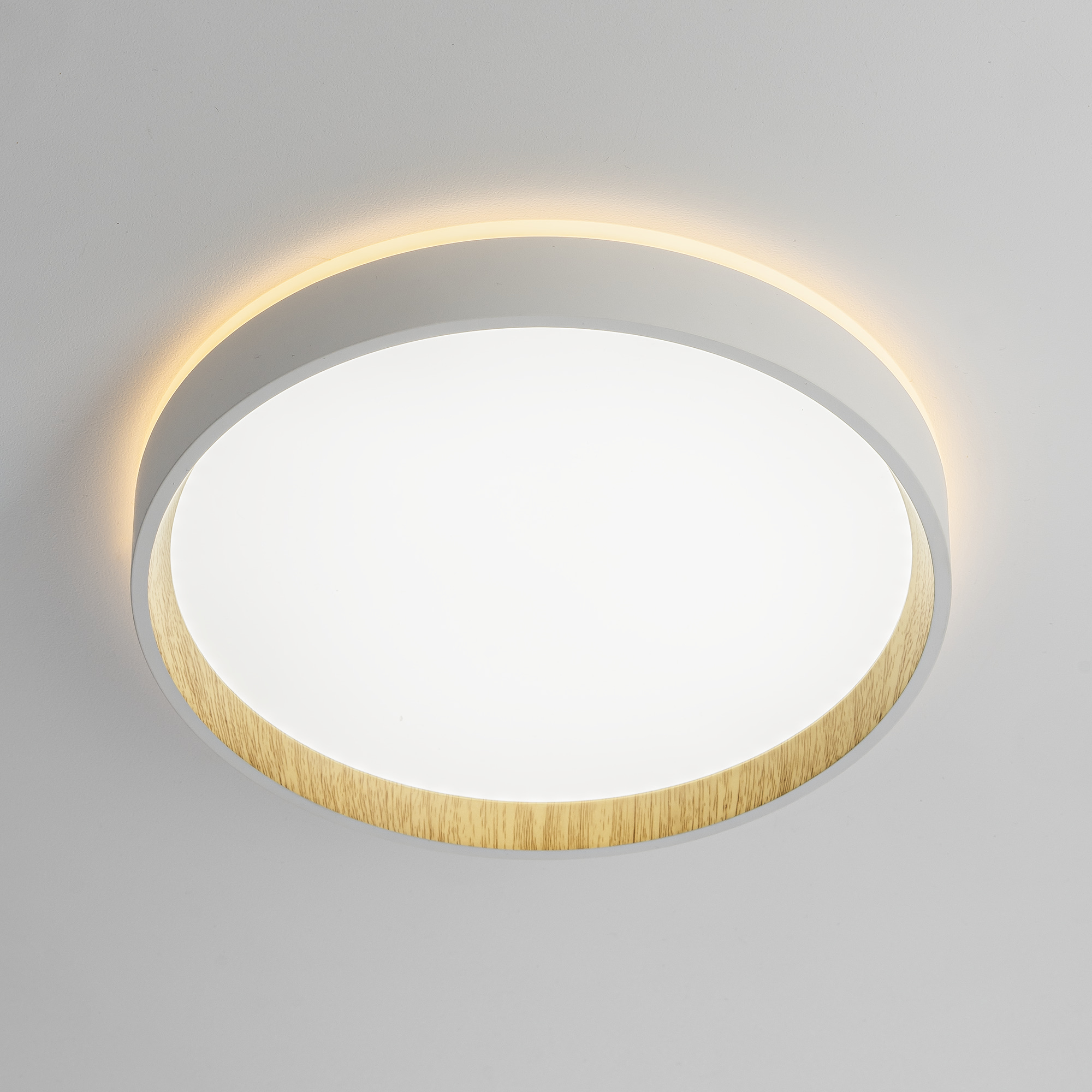Citilux ETALON CL750240 LED Светильник с подсветкой Белый+Бук арт. 89471