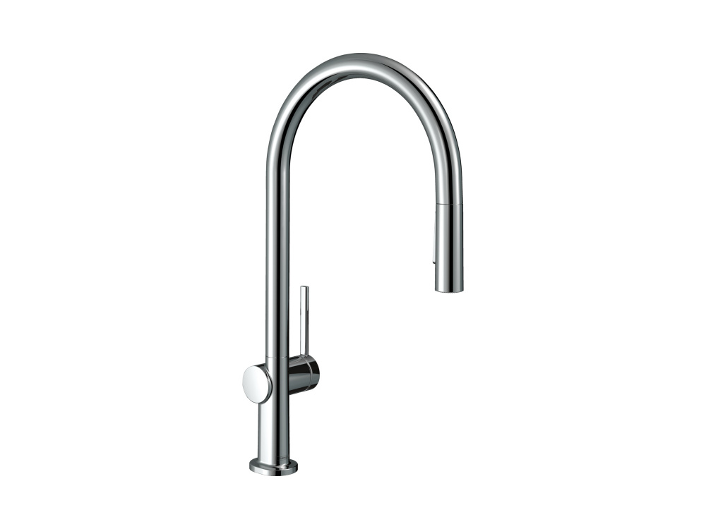 HANSGROHE Talis M54 Смеситель для кухни 210, однорычажный с вытяжным душем,2jet, G ⅜, 5 л/мин, хром арт. 40333