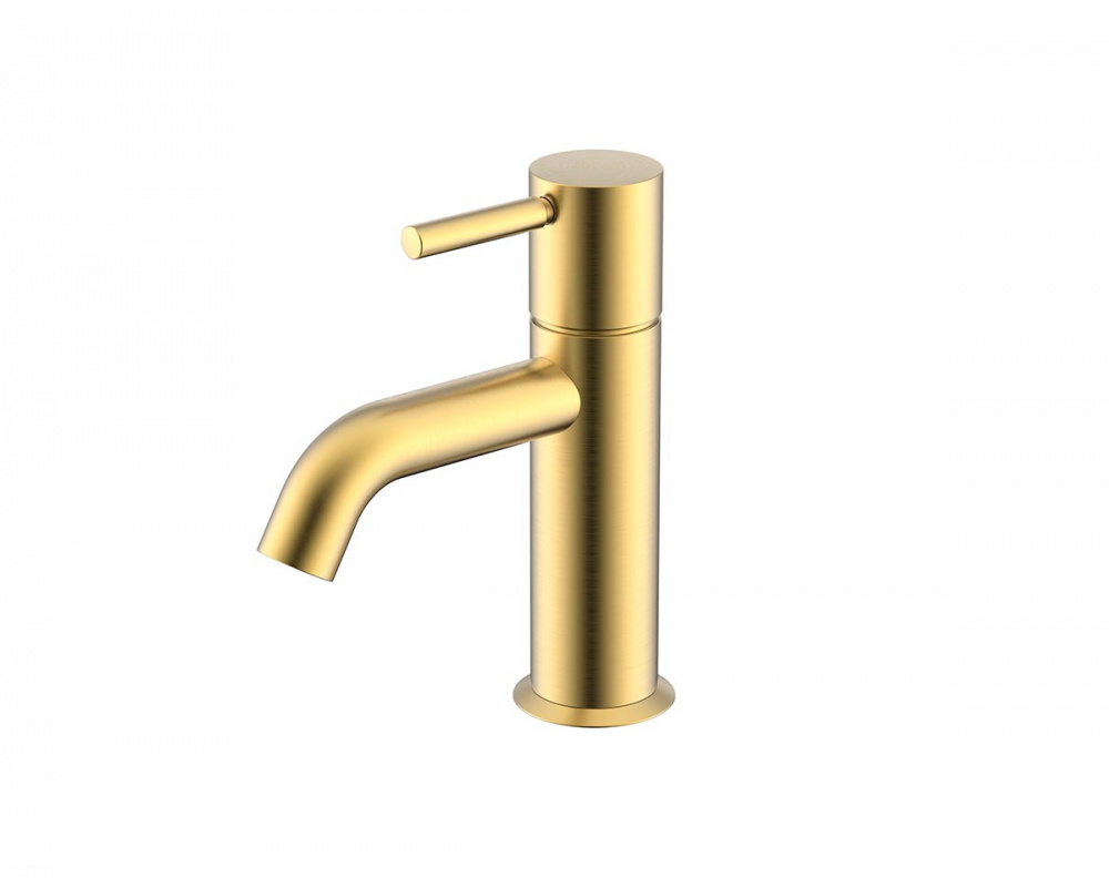 NEMO ROUND Смеситель для раковины, BRUSH GOLD арт. 35519