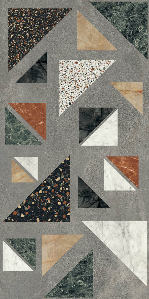 Керамогранит  BLEND CONCRETE GREY COMBO RET 60X120 арт. 85015