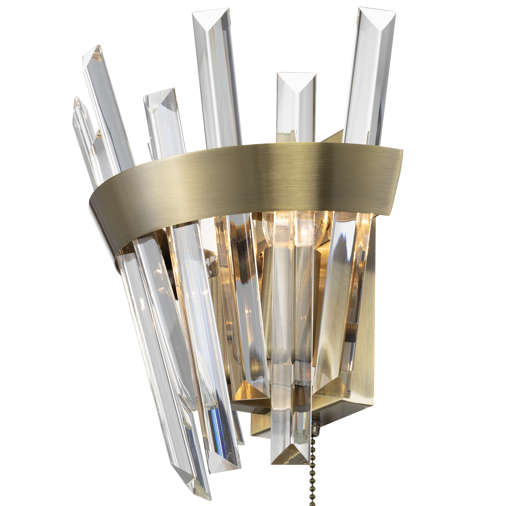 Citilux Вестерос CL307313 Бра хрустальное с выключателем Бронза арт. 89227