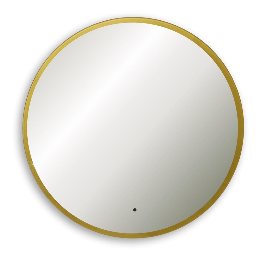 Зеркало Silver Mirrors Monaco-GOLD d1000 (бесконтактный сенсор, доп.упаковка) арт. 178909