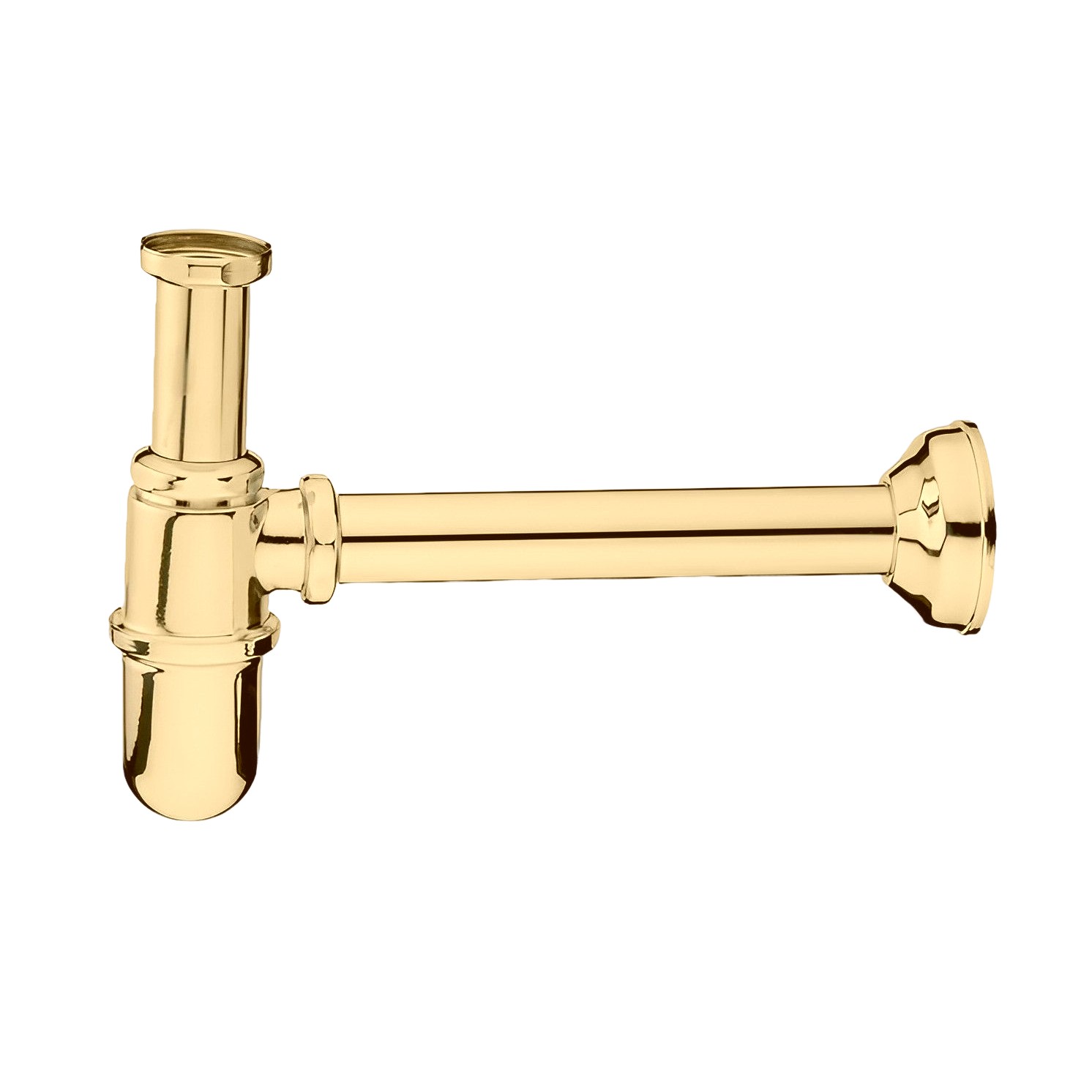 Сифон для раковины Webert AC0021010, золото арт. 187473