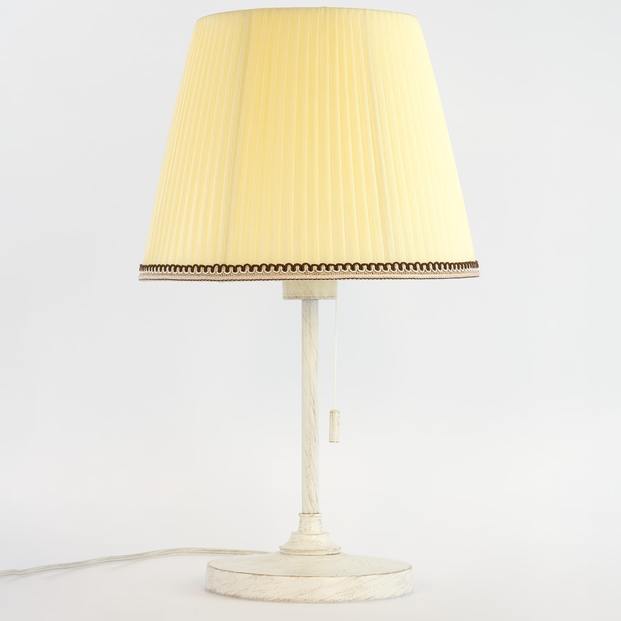Citilux Линц CL402723 Настольная лампа патина с кремовым абажуром арт. 89005